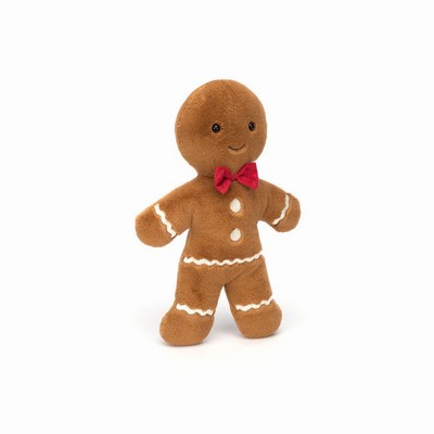 Jellycat Jolly Gingerbread Fred Huge USA | 97024STHZ